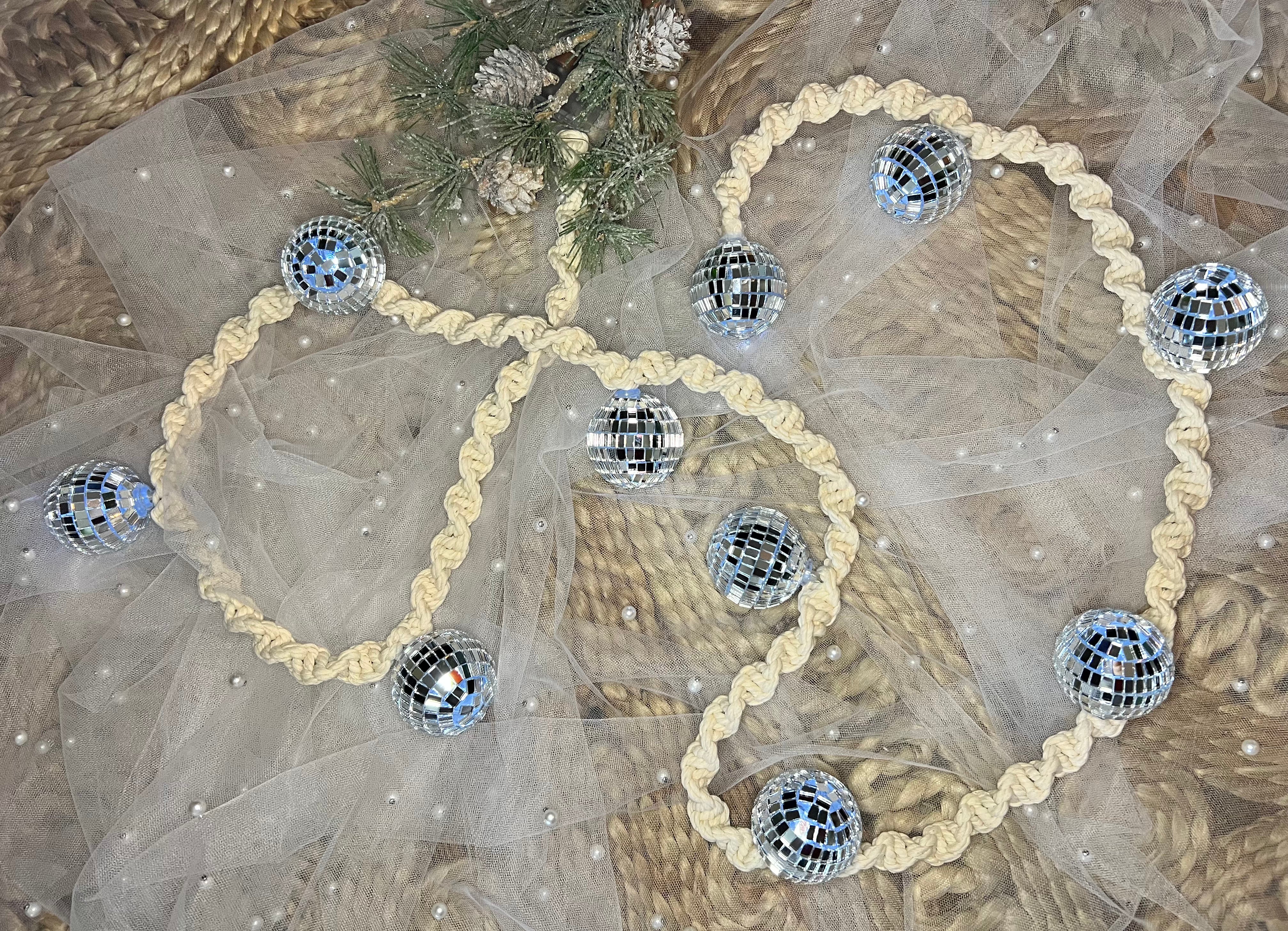 Macrame Disco Garland