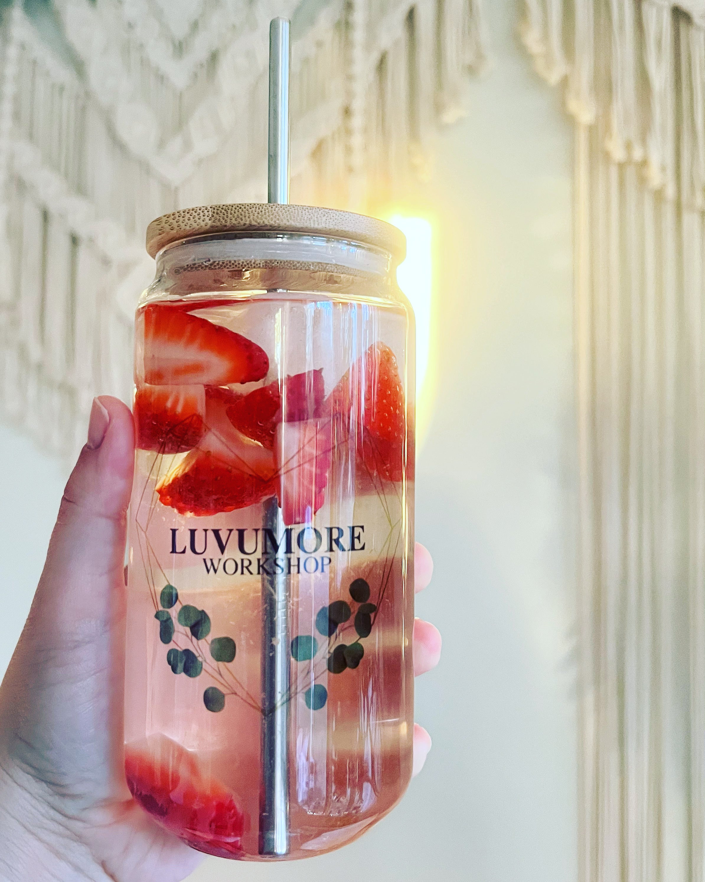 LUVUMORE - 16 oz Glass